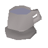 Cup of hot water